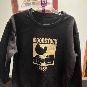 Woodstock Black Sweatshirt 1969 #233